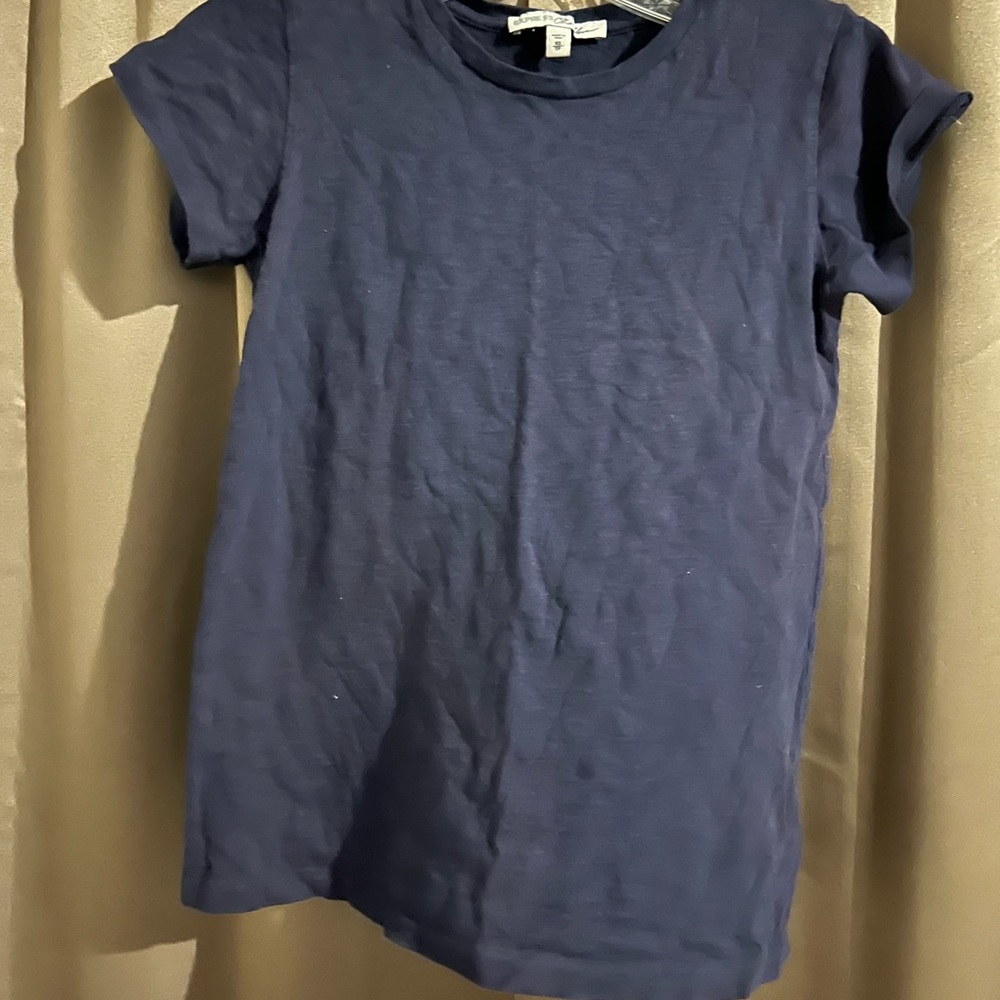 Express one eleven navy shirt